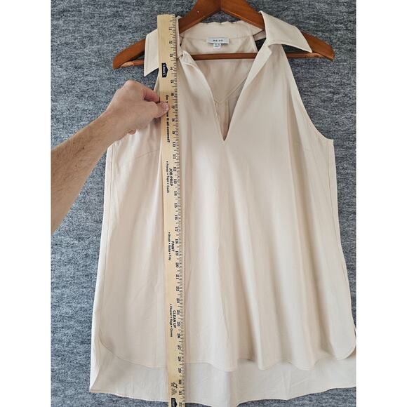 Reiss Cream Sleeveless Top - Picture 4 of 5